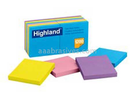 Highland&trade; Notes 6549-B 3 in x 3 in 3M 7000052686