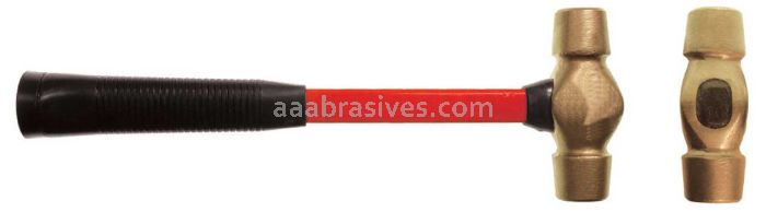 CS Unitec™ EX103U-0200B 2 lb Hammer Double Face Copper Beryllium Machinist w/ Nupla Handle