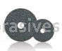 Dynabrade,3" (76 mm) Dia. x 1/4" (6 mm) W x 3/8" (10 mm) CH 6A M Unitized Wheel with Hole