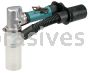 Dynabrade 56739 .7 hp 7 Degree Offset Die Grinder 18,000 RPM, Gearless, Central Vacuum Rear Exhaust Extended Muffler