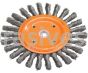 Walter 13B260 6 x 3/8 x 5/8 Knot-Twisted Bench Grinder Brushes