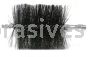 Weiler 44169 4" Double Spiral Flue Brush .012 Steel Fill