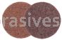 Weiler 51507 3" Non-Woven Surface Conditioning Disc Hook & Loop AO - Medium
