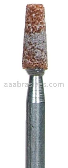 Norton B97 1/8 x 3/8 Gemini 38A M B5 1/8 x 1-1/2 Vitrified Bond Mounted Points B Shapes