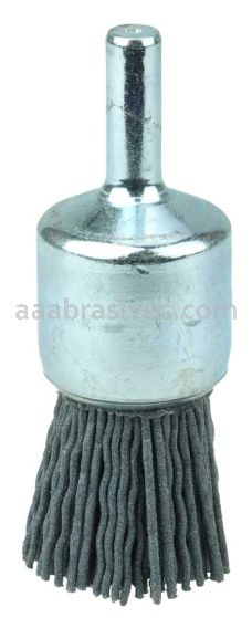 Weiler 10154 3/4" Nylox End Brush .040/120 SC Fill