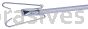 Weiler 75126 - Dust Mop, Wedge Style Frame with 60" Metal Handle - 012382751265