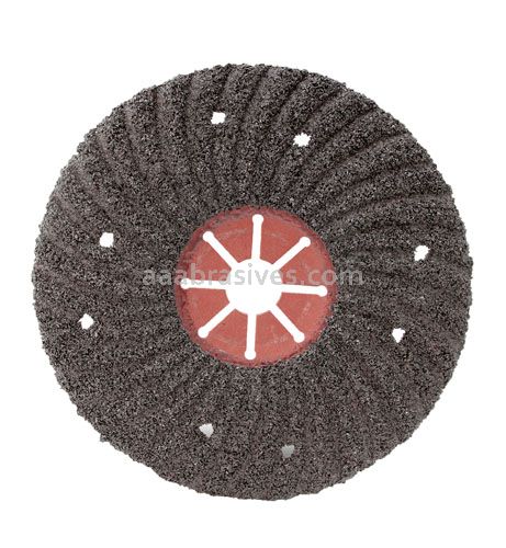 CGW 36293 4-1/2 x 7/8 Red Fibre Depressed center T27 SC 24 Grit