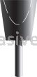 B-101, 5/8x11/16x1/8"sk, Mounted Point, Vitrified, PA/O