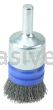 Weiler 11102 3/4" Banded Crimped Wire End Brush .006" Steel Fill