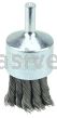 Weiler 36251 Wolverine 1" Knot Wire End Brush 1/4" Stem .020" Steel Fill 1/4" Stem