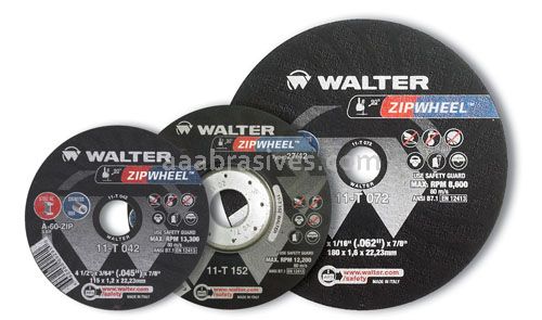 Walter 5x3/64x7/8 ZIP Wheels - 662980236543