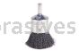 Weiler 10024 - 1" .020 SS , Crimped Wire End Brush - 012382100247