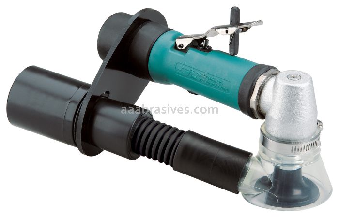 Dynabrade 51231 2" Right Angle Disc Sander Central Vac 1/4-20 Spindle Thread