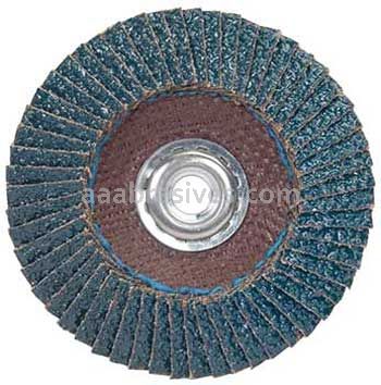4-1/2 x 5/8-11 36 Grit Merit Type 29 Zirc Powerflex Flap Discs