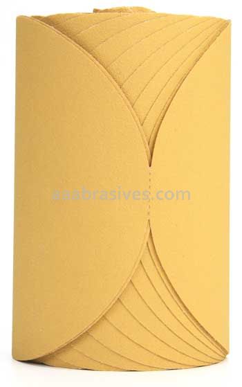 3M™ 7000118180 6” P120 Grit Stikit™ Gold Film Disc Roll