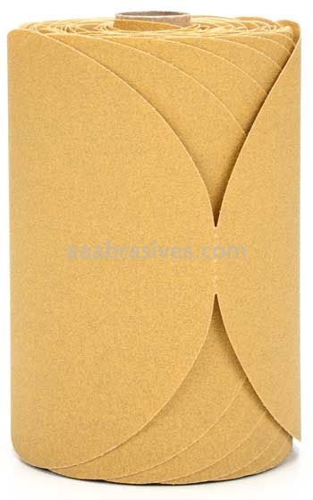 3M™ 7010361693 6” P100A Grit Stikit™ Gold Disc Roll