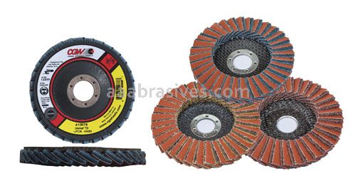 CGW 49696 5 X 5/8-11 Medium Type 29 Interleaf Flap Discs