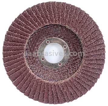 4 x 5/8 60 Merit Type 29 Fiberglass Plate Alo Powerflex Flap Discs