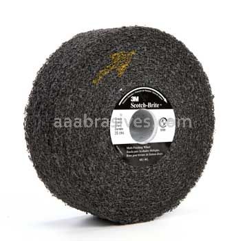 3M&trade; 7000045921 6 x 2 x 1 2S Coarse Scotch-Brite&trade; Multi-Finishing Wheel