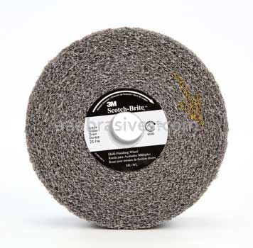 3M™ 7010534365 6 x 6 x 1 2S Coarse Scotch-Brite™ Multi-Finishing Wheel