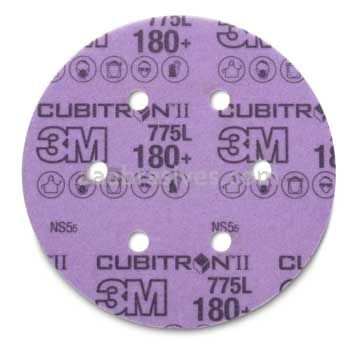 3M™ 7100046323 6 x NH 80+ Grit 775L Cubitron™ II Hookit™ Film Disc