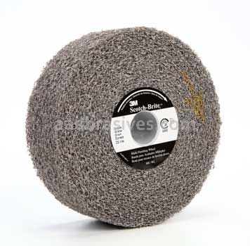 3M™ 7100199809 6 x 1/2 x 1 2S Medium Scotch-Brite™ Multi-Finishing Wheel