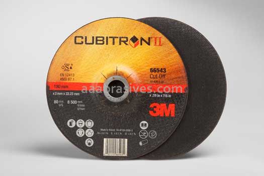 3M™ 7000119653 Cubitron™ II 7 x .09 x 7/8 66543 T27 Cut-Off Wheel