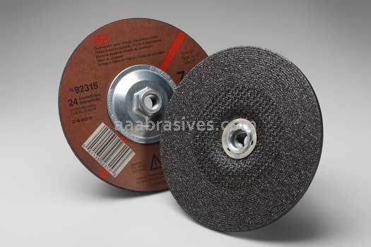 3M™ 7010325743 7 x 1/4 x 5/8-11 T27 General Purpose Depressed Center Wheel