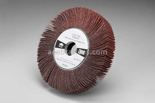 3M™ 7010365236 6 x 1 x 1 50 Grit X-wt 741A Flap Wheel