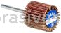 Merit Abrasives 08834137505 1-3/16 x 3/16 x 1/8 Small Diameter Flap Wheels With 1/8" Steel Shank 320 Grit Merit Aluminum Oxide