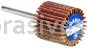 Merit Abrasives 08834137508 1-3/16 x 3/16 x 1/8 Small Diameter Flap Wheels With 1/8" Steel Shank 60 Grit Merit Aluminum Oxide