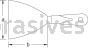 CS Unitec&trade; EX408-100B 100mm Putty Knives Copper Beryllium