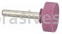 W-207, 3/4x1-1/2x1/4"sk, Mounted Point, Vitrified, PA/O