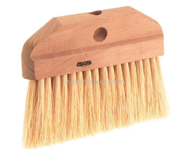 Osborn Brush 8" OAL Whitewash Brush 3" TL X White Tampico #54091