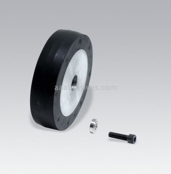 Dynabrade 11620 Contact Wheel Ass"y, 4" Dia. x 1" W x 5/8" I.D.