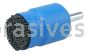 Weiler 86148 1" Diameter FME-Compliant Black Nylox End Brush .055/80 CG Crimped Fill