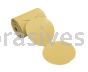 5" PSA Disc Roll, 8 Vac Hole, (100 per roll), B-Wt, 100 A/O Gold Stearate
