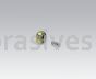 Dynabrade 11072 Contact Wheel Ass"y 7/16" Dia. x 1/8" W x 3/8" I.D.
