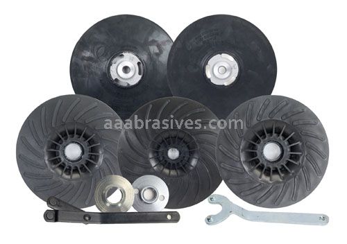 Norton Abrasives 77696004551 5" Resin Fiber Sanding Disc Back-Up Pads