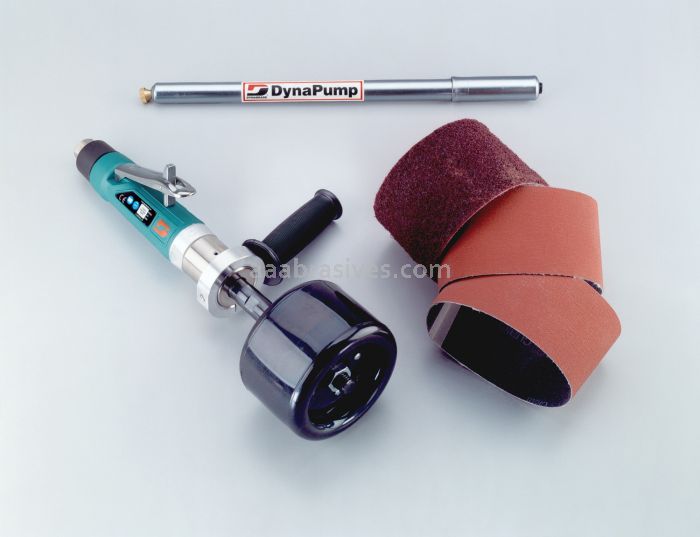 Dynabrade 13525 Dynastraight Finishing Tool Versatility Kit 1 hp, Straight-Line, 3,400 RPM, Rear Exhaust, 5/8-11 Arbor
