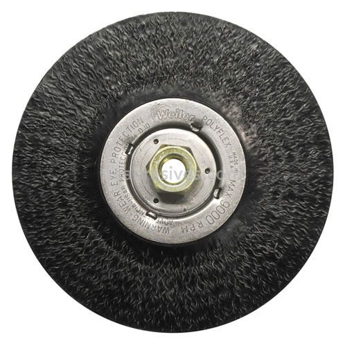 4" Encapsulated Stringer Bead Wheel, .020, 1/2"-13 A.H. (PSTBA-432)