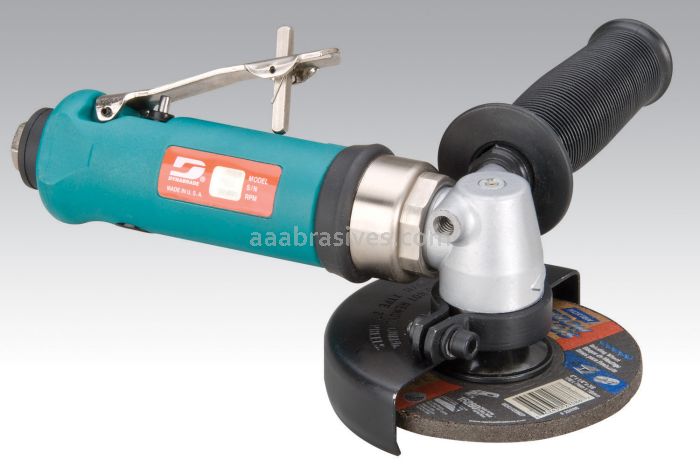 Dynabrade 54771 - 4" .7 hp Right Angle Depressed Center Wheel Grinder, 12,000 RPM, Composite Housing