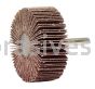 Weiler 52486 2-1/2" x 1" Tiger Coated Abrasive Flap Wheel 1/4" Stem 60 AO