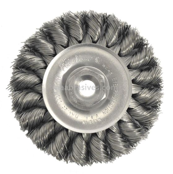 3" Standard Twist Wire Wheel, .014, M10 x 1.25 A.H. (STA-3)