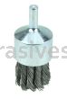 Weiler 10027 1-1/8" Knot Wire End Brush .014" Steel Fill
