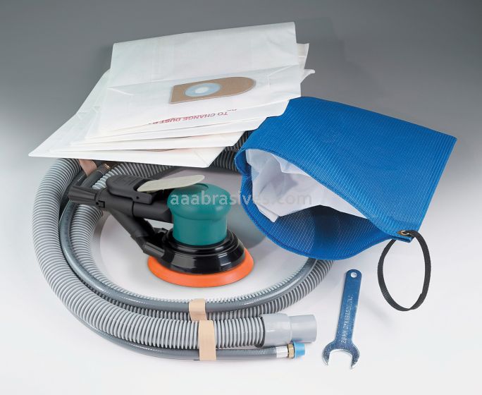 Dynabrade 58053 - 6" Dia. Dynorbital-Spirit Self-Generated Vacuum Mesh Abrasive System