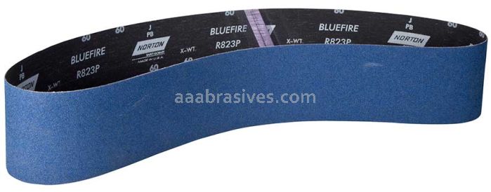 Norton Abrasives 78072782996 4 x 54 80-X Norton BlueFire Narrow Belts