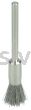Weiler 26108 1/4" Miniature Wire End Brush .005" Stainless Steel Fill 1/8" Stem
