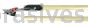Weiler 75133 Dust Mop Handle Plated Connected & Wing Bolt