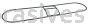 Weiler 75137 24" Dust Mop Frame Heavy-Duty
